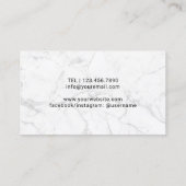 Wein Barkeeper Beruflich Sommelier Klasse Schwarz Visitenkarte (Rückseite)