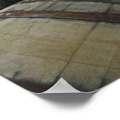 Wein Barrels Poster! Poster (Ecke)