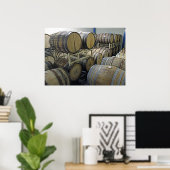 Wein Barrels Poster! Poster (Heimbüro)