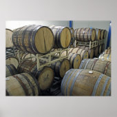Wein Barrels Poster! Poster (Vorne)