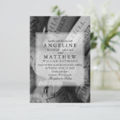 Wein bekorkt Hochzeits-Einladungen Einladung (Stehend Vorderseite)