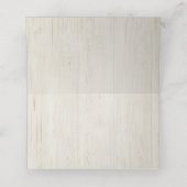 Wein & Bier Toast geflochtene Zelt-Platzkarte Platzkarte (Innenseite Aufgefaltet)