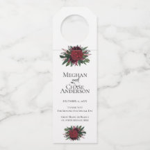 Wein Bier Wasser | Elegant Rich Burgundy Marsala