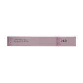 Wein-Blumenhochzeits-Verpackung um Aufkleber (Person)
