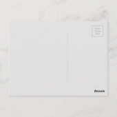 Wein, Blumenkarte Postkarte (Rückseite)