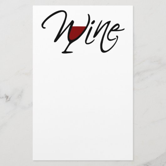 WEIN BRIEFPAPIER (Vorderseite)