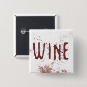 Wein Button (Vorne & Hinten)