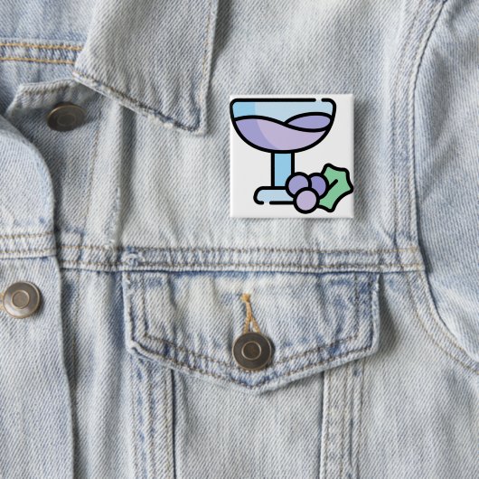 Wein Button (Beispiel)