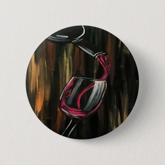 Wein Button (Vorderseite)