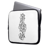Wein Clef Laptop Schlauch 10 Zoll Laptopschutzhülle (Vorderseite Links)