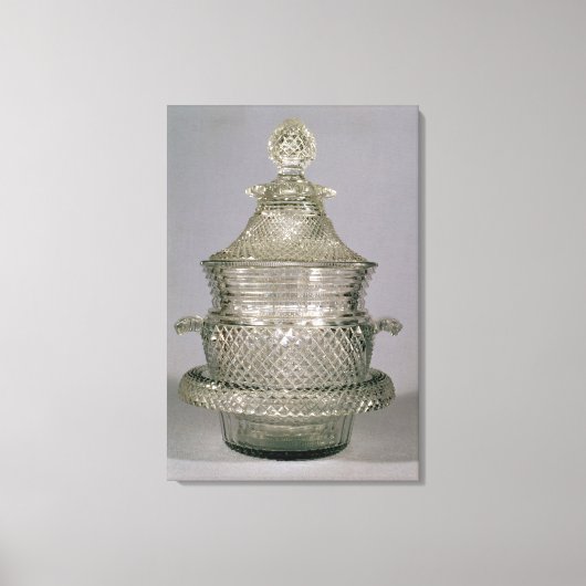 Wein cooler, c.1815-20 leinwanddruck (Vorderseite)