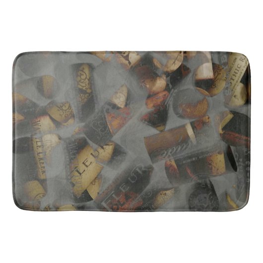 Wein Cork Dry Ice Badematte (Vorderseite)
