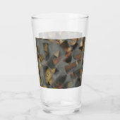 Wein Cork Dry Ice Glas (Rückseite)