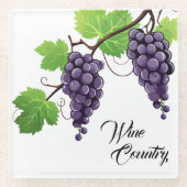 Wein Country Glass Untersetzer (Vorderseite)