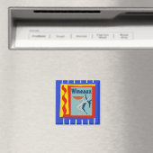 Wein, danke, Text bearbeiten Magnet (In Situ (Geschirrspüler))