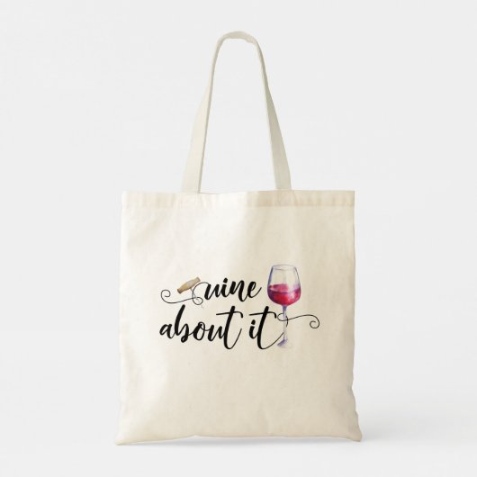 Wein darüber tragetasche (Rückseite)
