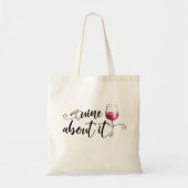 Wein darüber tragetasche (Vorne)