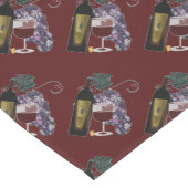 Wein der Trauben-n Mittelgroßer Tischläufer (Ecke)