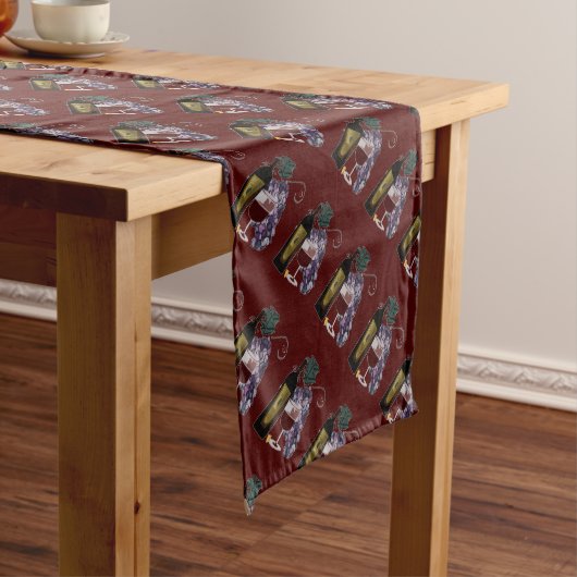 Wein der Trauben-n Mittelgroßer Tischläufer (Beispiel)