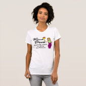 Wein-Diva "fabelhaft " T-Shirt (Vorne ganz)
