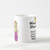 Wein-Diva "Wein ist mein Preis… " Kaffeetasse (Mittel)