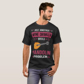 Wein Drinker Mandolin T-Shirt (Vorne ganz)