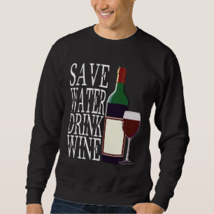 Wein Drinker Roter Wein Winemaker Roter Wein Weinr Sweatshirt