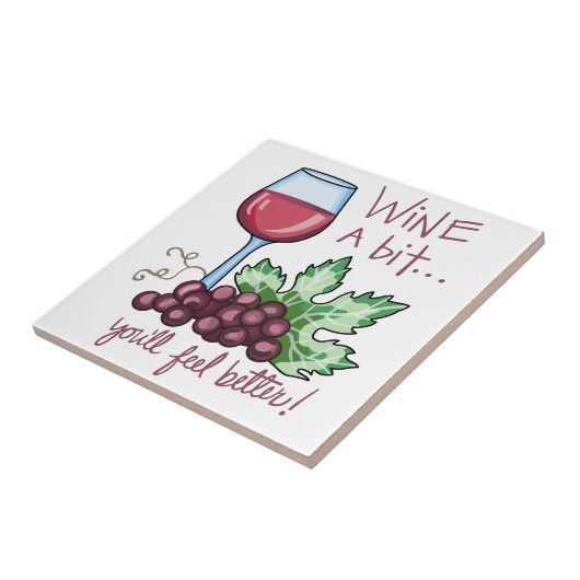 Wein ein bisschen fliese (Seite)