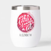 Wein ein wenig (Rückseite)