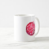 Wein ein wenig kaffeetasse (VorderseiteRechts)