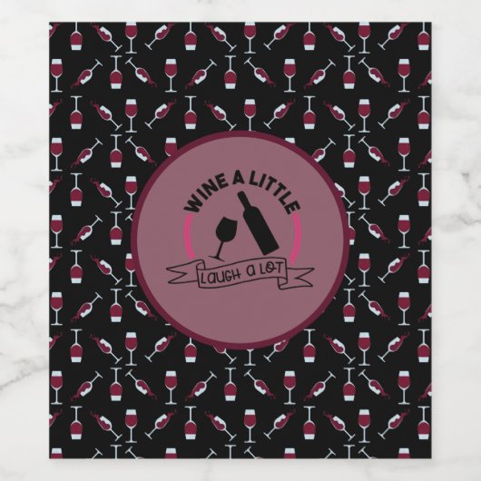 Wein Ein wenig lachen Ein wenig Sonne Weinkultur u Weinetikett (Einzelnes Label)