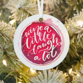 Wein ein wenig lachen Eine Menge Ornament Aus Metall