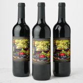 Wein- & Ernte-Eleganz Weinetikett