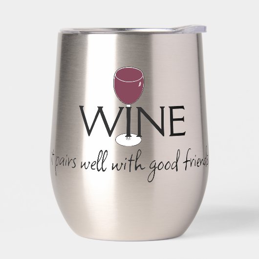 Wein, es passt gut zu guten Freunden (Links)