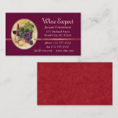 Wein-Experte Visitenkarte (Vorne/Hinten)