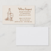 Wein-Experte Visitenkarte (Vorne/Hinten)