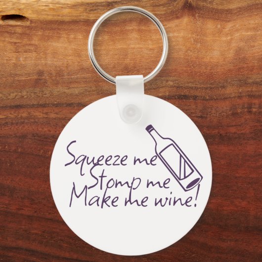 Wein Fanatic Schlüsselanhänger (Vorderseite)