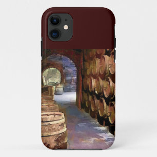 Wein-Fässer im Weinkeller Case-Mate iPhone Hülle