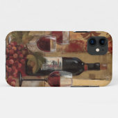 Wein-Flasche und Wein-Gläser Case-Mate iPhone Hülle (Rückseite (Horizontal))
