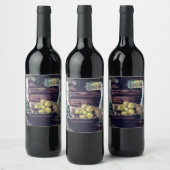Wein Flaschen Etikett (Flaschen)