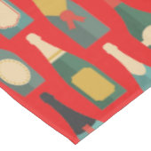 Wein-Flaschen Tischdecke (Schrägansicht)