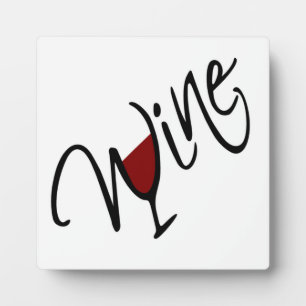WEIN FOTOPLATTE