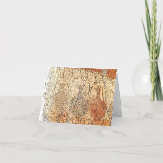 Wein für Verkauf Karte (Vorderseite)