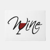 WEIN FUßMATTE (Vorderseite)