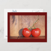 Wein gereift postkarte (Vorne/Hinten)