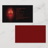 Wein-Geschäfts-Visitenkarte Visitenkarte (Vorne/Hinten)