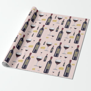 Wein Geschenkpapier