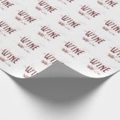 Wein Geschenkpapier (Ecke)