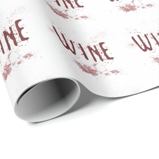 Wein Geschenkpapier (Rolleneckpunkt)