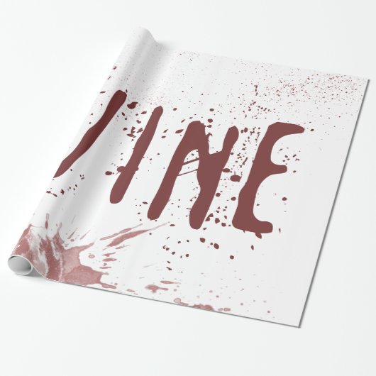 Wein Geschenkpapier (Ungerollt)